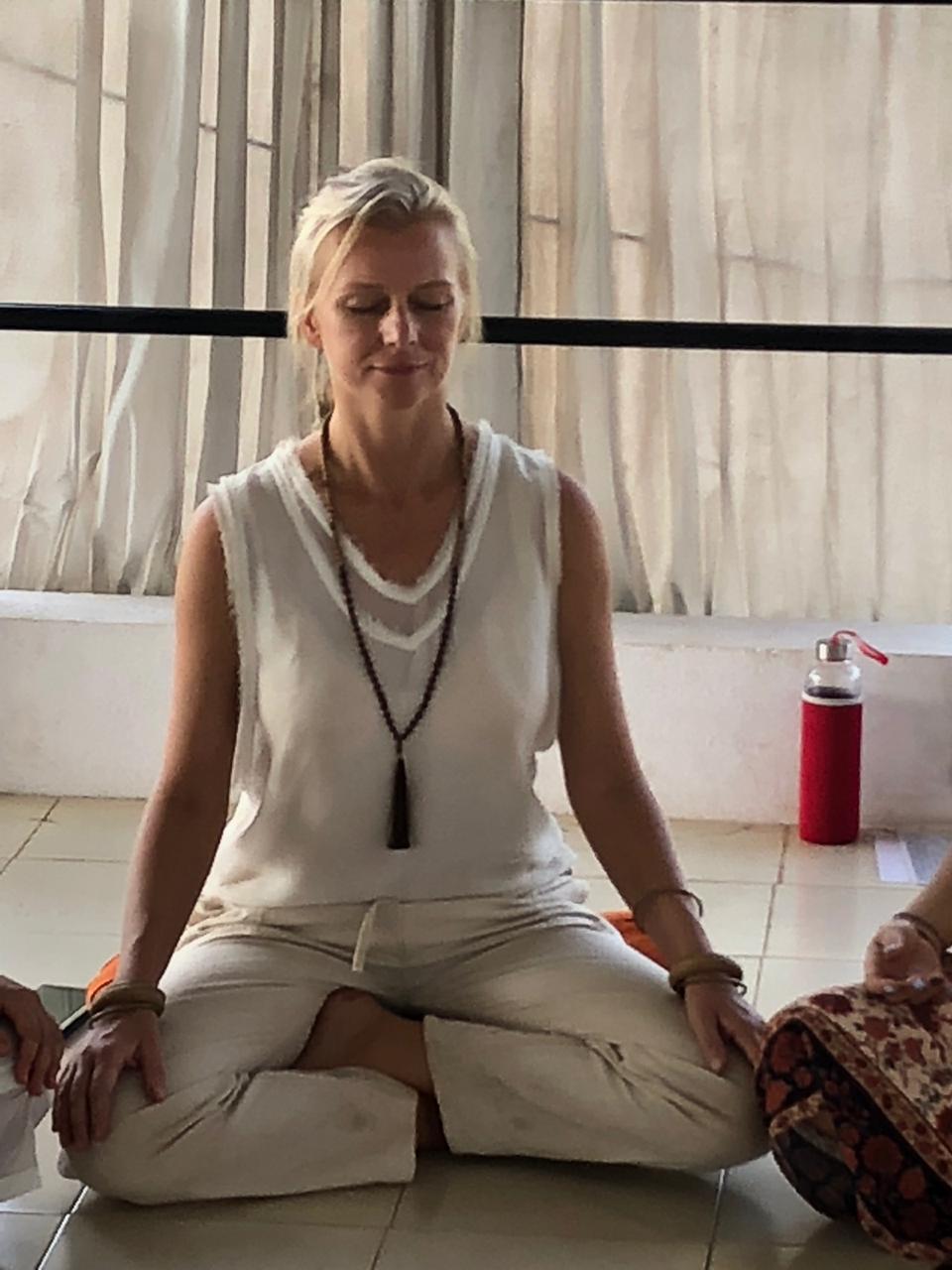 Breathing in, I see myself as still water.   Breathing out, I reflect things as they are