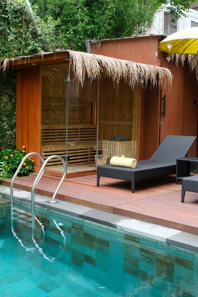Sauna - Amrtasiddhi Ayurveda Hub Ubud Bali