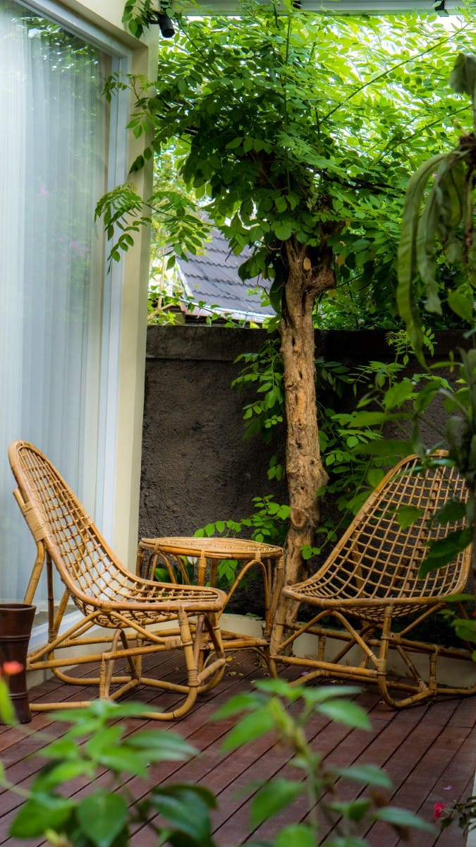 Balcony - Amrtasiddhi Ayurveda Hub Ubud Bali
