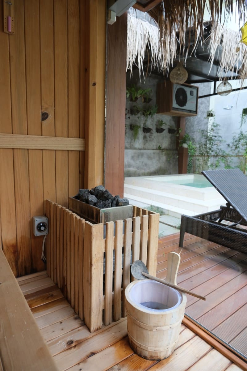 Inside Sauna - Amrtasiddhi Ayurveda Hub Ubud Bali