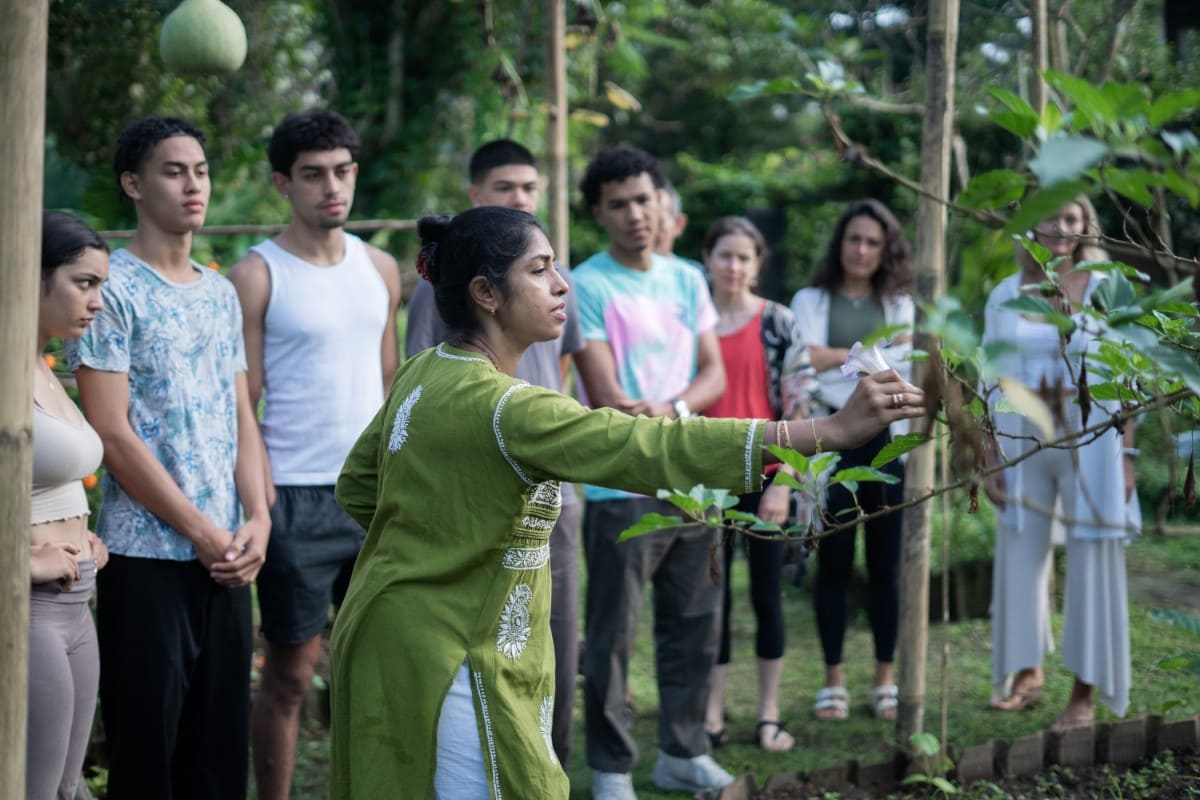 Organic Garden Walk - Amrtasiddhi Ayurvedic Center Ubud Bali